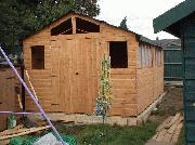 Side windows in nearly weatherproof of shed - Pauls Private Part!, 