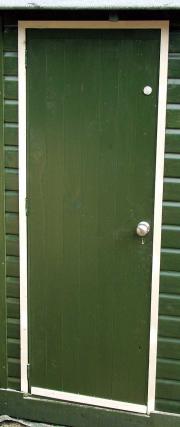 Door and Frame of shed - Das Bunker, 