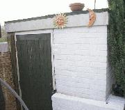 The pink Beach shed - Mikey O - rhydyfelin, pontypridd -