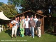 coach party visit in the summer of shed - The Holte Pub, Lincolnshire