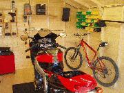 inside the batcave of shed - The Uber Hut, 