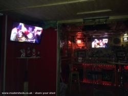 Sky sports and Bt sports of shed - The Red Dragon (chataux delux), Bridgend