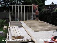 Construction of shed - , 