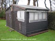 Right side view of shed - The Studio Retreat., West Yorkshire