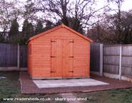 Slighty to side of shed view of shed - , 