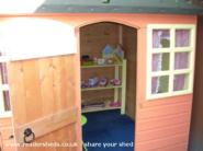 Open Door of shed - Heidi's Shed, 