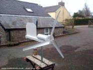 Wind Powered Shower Shed, 