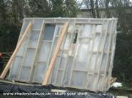 Walls completed of shed - Wind Powered Shower Shed, 