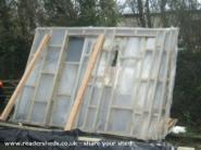 Wind Powered Shower Shed: Walls completed