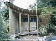 roof on of shed - , 