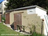 outside of shed - , 