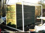 back view of shed - Chez Lottie, Greater London