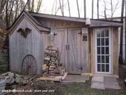 Front of shed - Canadian Pine, 