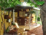 side view of shed - Redneck Tiki, 