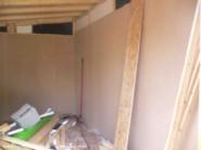 Boarding it up with 12mm MDF of shed - Model Gardeners, Greater London