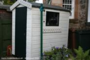 Before paint job & decoration of shed - Nostalgia for New Zealand villa, Edinburgh