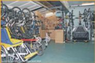 Showing some of the bikes and the workshop of shed - Bicycle shed, Greater Manchester