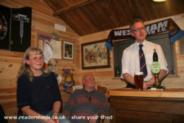 Lembit Öpik MP answers villagers questions November 09 of shed - The Unicorn, Powys