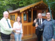 the MP of Knowsley conducting the grand opening of shed - , 