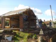 Under Construction of shed - WILL'S SHED, Somerset