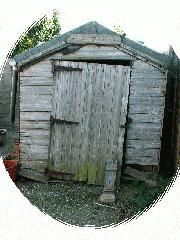 the latest shape in sheds, to give that look sat on by an elephant chic of shed - Not Straight, Sussex