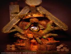 Rustic Birdhouse of shed - the Den, 
