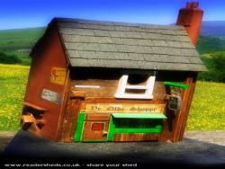 Ye Olde Shoppe Birdhouse of shed - the Den, 