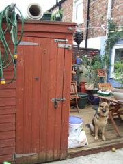 The antrance with security of shed - Number two, 