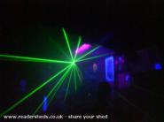 Frogncat laser of shed - Frog n cat, Northamptonshire