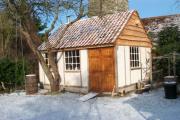 The finished shed - it doesn't snow much in Dorset either! of shed - , 
