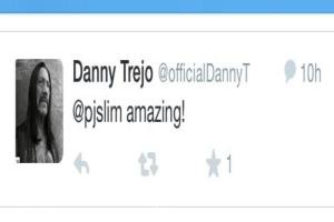celebrity fan Danny Trejo! of shed - reelwood, West Midlands