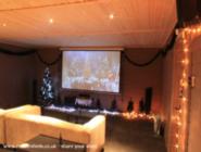 all set for christmas movie day! of shed - reelwood, West Midlands
