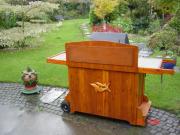 Back view of BBQ of shed - Alien sanctuary., Cheshire West and Chester