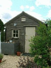 front 1 of shed - The shed, 