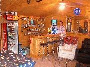 Bar area of shed - Steve's Games Room, 