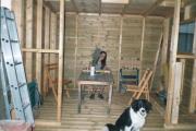 bethan, amy, work in progress of shed - shed, 