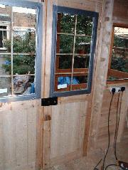 lock fitted of shed - cottage in the woods, 