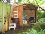 Sub-shed - Toyshed of shed - Dome Experiment, Lancashire