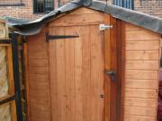 Side view to show ordinary shed of shed - ISAACS, 