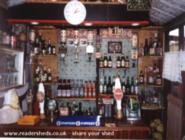 The inside (bar) of shed - The Queen Victoria, Kent