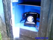 working 1950's bakelite telephone of shed - TheOldGirl, Ulster