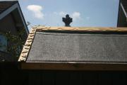 Roof detail of shed - , 