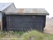 Back of shed - Shed on a punt, Suffolk