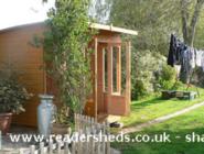 Sunshine and shed living. of shed - The Fuzzpottery, South Gloucestershire