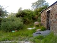 view of the back of shed - an teach beag ar an mby Beilge, Clare