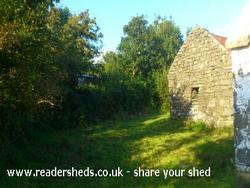 very back of shed - an teach beag ar an mby Beilge, Clare