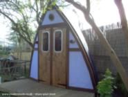 Front view of shed - The Boat 'arbour, East Riding of Yorkshire