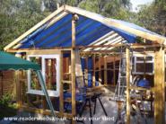 Frame construction of shed - Dad's Fixit Shop /Wendy House/ Chalet, 