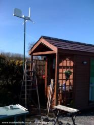 Wind Powered Shower Shed, 