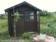 front elevation of shed - Tŷ Carys a Jamie , Cheshire West and Chester